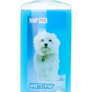 Szampon dla psów o białej i jasnej sierści Happet