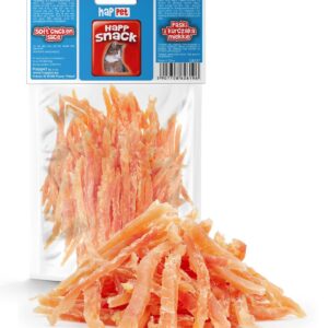 Przysmaki dla kota - paski z kurczaka miękkie 100g Happet