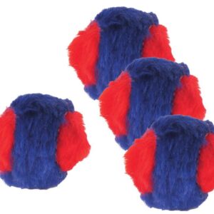 Piłka Happet K014 fiolet/pomarańcz. 4.5cm/4szt.