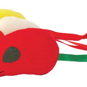 Zabawka zestaw 3 myszki Happet K017 8cm