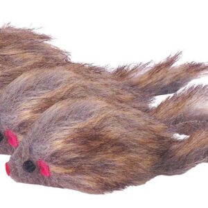 Zabawka mysz z dzwon. Happet K039 6cm 3szt