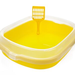 Kuweta Polly Happet  plastikowa żółta