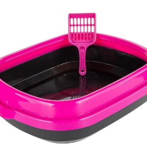 Kuweta Polly Happet plastikowa ciemny róż