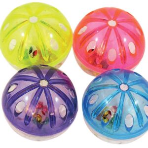 K068 piłki z dzwonkiem 4cm, 4 szt.
