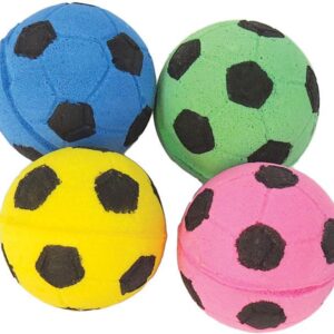 K091 piłki futbol 4cm, zestaw 4 szt