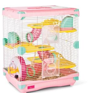 Klatka GREMI Happet K812 AL L2 różowa