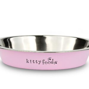 Miska dla kota Happet M129 różowa 15cm