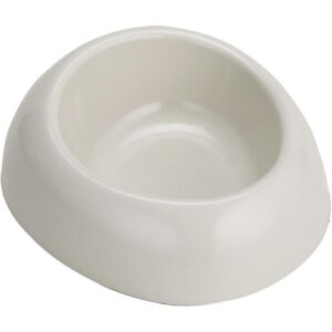 Miska plast. owalna Happet 0.8l kremowa