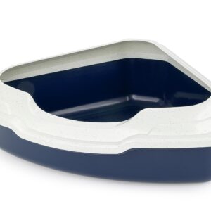 Kuweta narożna Happet niebieska