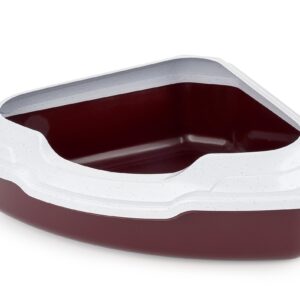 Kuweta narożna Happet czerwona