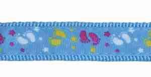 Smycz NT Happet SL13 niebieska w łapki 2 cm