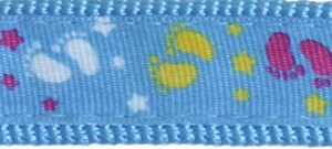 Kpl. smycz/obroża NT Happet SL43 łapki 2 cm