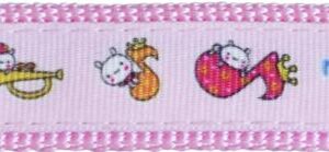 Kpl. smycz/obroża NT Happet SR43 róż. 2 cm