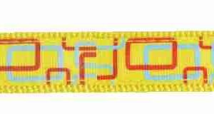 Smycz NT Happet SZ14 żółta 2.5 cm