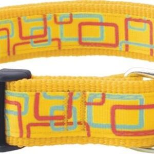 Obroża NT Happet SZ21 żółta 1 cm