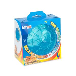 Kula dla chomika Happet niebieska 115mm