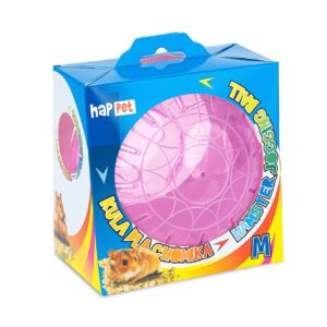 Kula dla chomika Happet różowa 145mm