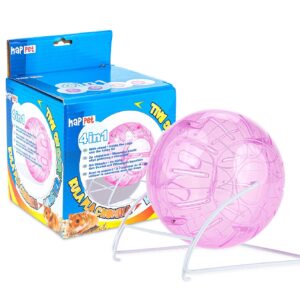 Kula dla chomika 4w1 Happet różowa 145mm