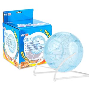 Kula dla chomika 4w1 Happet niebieska 145mm