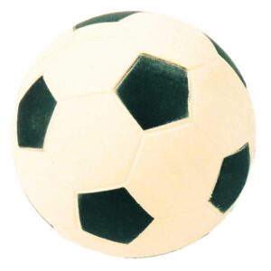 Zabawka piłka football Happet 90mm biało-czarna