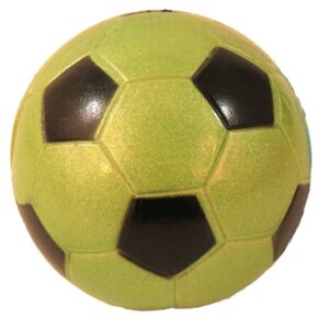 Piłka football Happet Z780 90mm zielona brokat