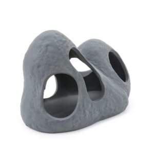 Ozdoba skała z otworami Happet U946 czarna 11 cm