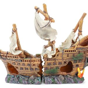 Ozdoba akwariowa Happet R162 statek 25 cm