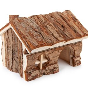 Domek dla chomika, drewniany 15cm