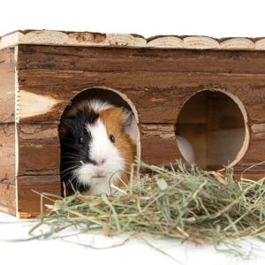 Domek dla świnki morskiej, drewniany 28cm