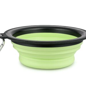 Miska składana podróżna zielona M197