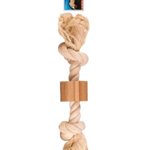 Z798 sznur drewniany krążek 50cm