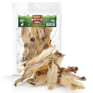 Królik uszy 100% naturalne gryzak, 80g
