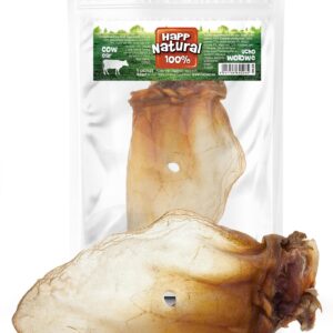 Wołowe ucho naturalne 100%  1szt.