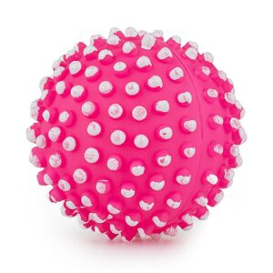 Z827 piłka kolce różowa 6,5 cm