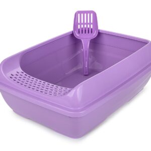 Kuweta Select fioletowa z łopatką