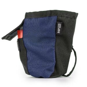 Saszetka 2w1 przysmaki & worki na odchody niebieska