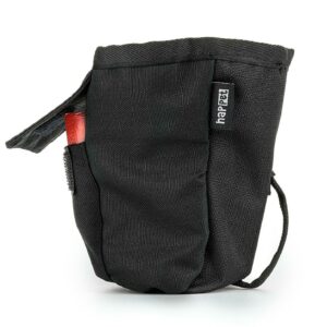 Saszetka 2w1 przysmaki & worki na odchody czarna