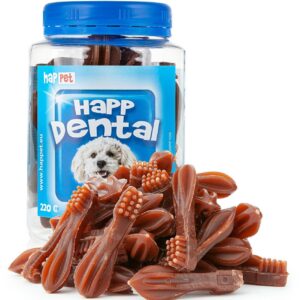 HAPP DENTAL szczoteczka beef 220g słoik