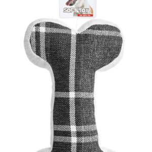 Z886 materiałowa kość M szara krata