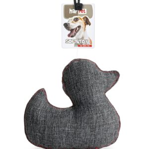 Z897 materiałowa kaczka ciemny szary 20cm