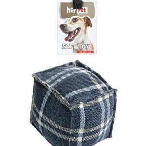 Z900 materiałowa kostka niebieska krata