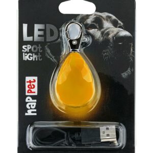 Zawieszka LED pomarańczowy diament