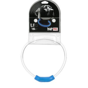 Obroża LED niebieska S 40cm