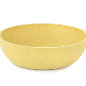 Miska bambusowa żółta 14cm