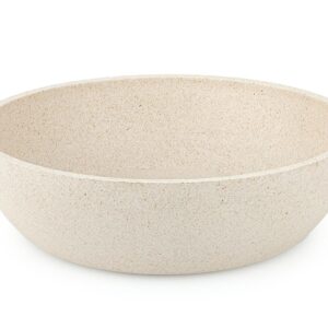 Miska bambusowa kremowa 17cm