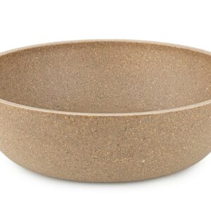 Miska bambusowa beżowa 21cm