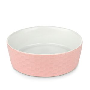 Miska ceramiczna 15cm różowa