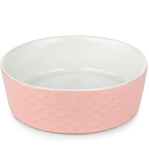 Miska ceramiczna 18cm różowa