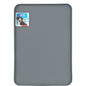 Mata silikonowa pod miski szara 42x30cm