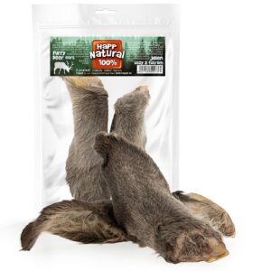 Jeleń uszy z futrem 2szt